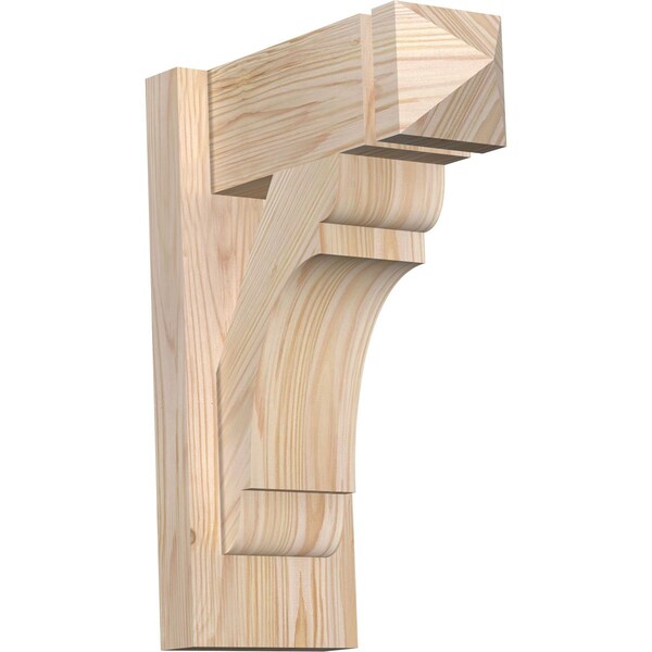 Ekena Millwork Olympic Arts & Crafts Smooth Outlooker, Douglas Fir, 5 1/2"W x 12"D x 16"H OUT06X12X16OLY03SDF - main